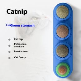 Catnip Ball Self-Hi Toy Supplies (Option: blue Three in one bag)