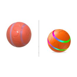 Pet New Cat Wicked Ball Toy Intelligent Ball USB Cat Toys Self Rotating Ball Automatic Rotation Ball (Option: Orange-Set)